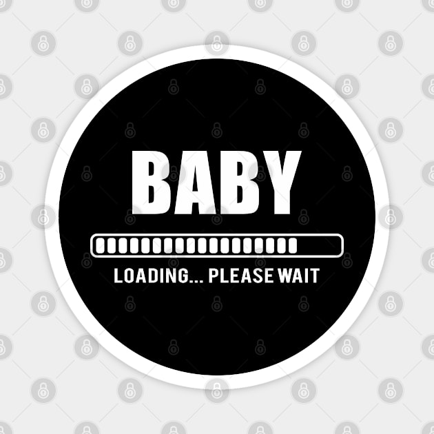 Baby Loading Please Wait Magnet by adik